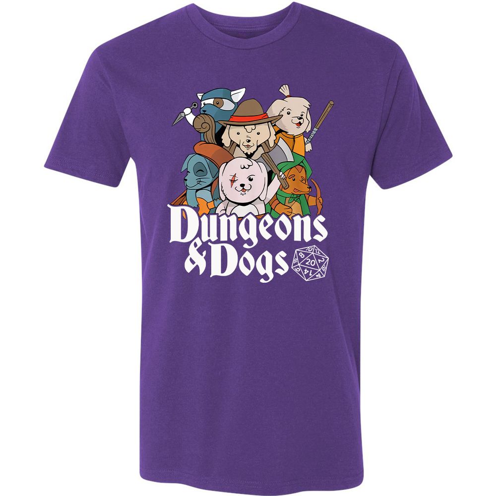 Dungeons & Dogs Premium Unisex T-Shirt - Purple Rush - 7