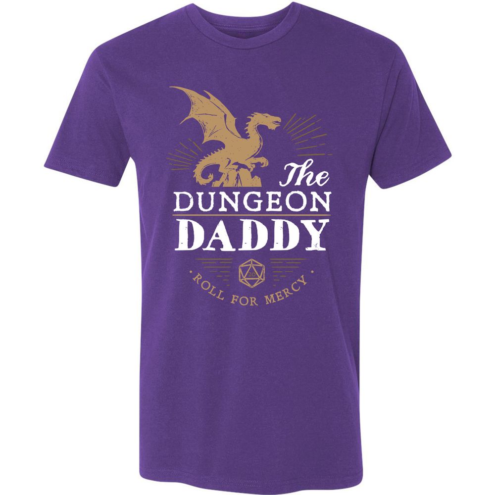 Dungeon Daddy Roll For Mercy Premium Unisex T-Shirt - Purple Rush - 7