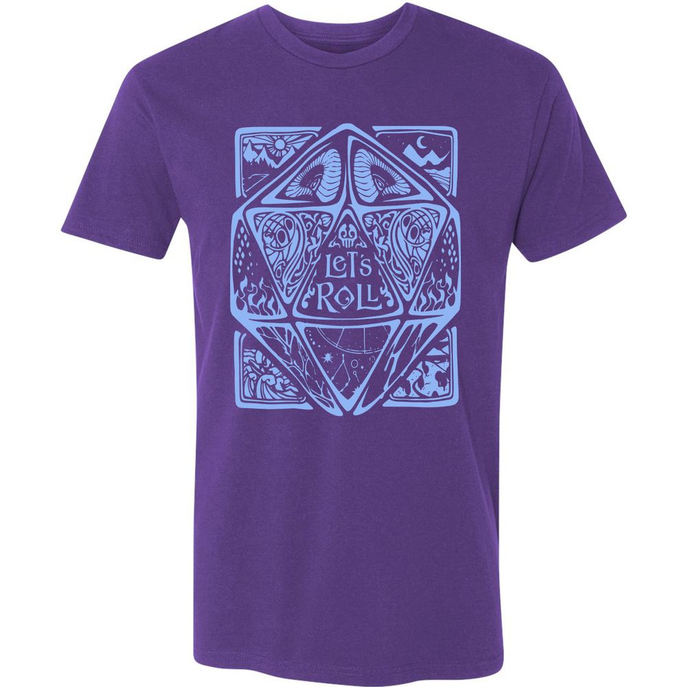 Let's Roll Premium Unisex T-Shirt - Purple Rush - 7