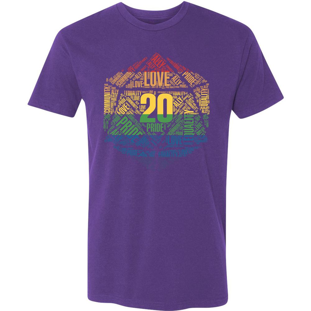 D20 Pride Premium Unisex T-Shirt - Purple Rush - 7