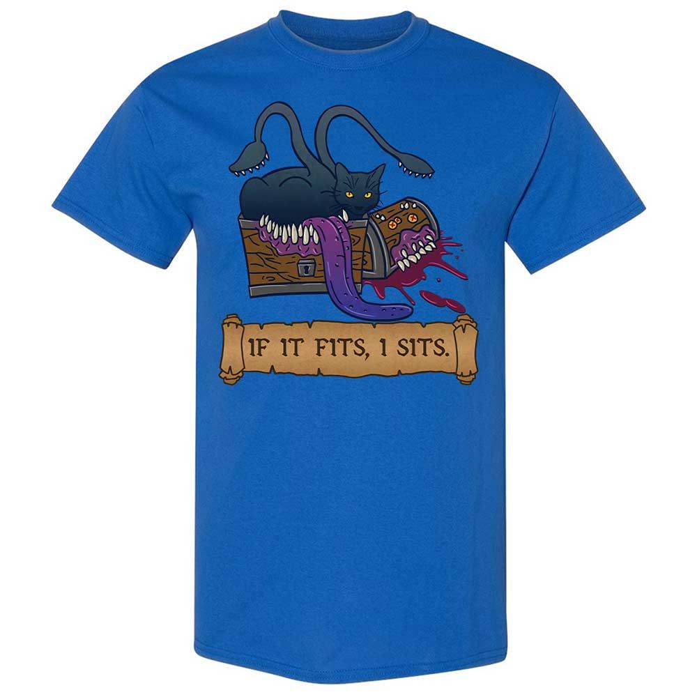 If It Fits I Sits Classic Unisex T-Shirt - Royal - 7