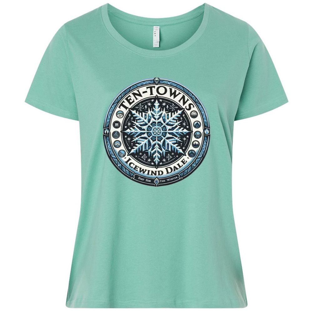 Ten-Towns Icewind Dale Ladies Curvy Jersey - Saltwater - 7