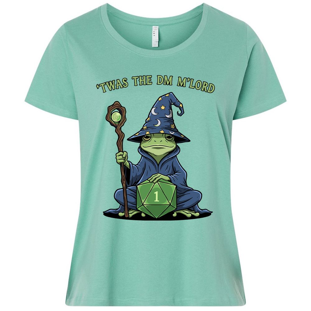 Twas the DM M’lord Ladies Curvy Jersey - Saltwater - 7