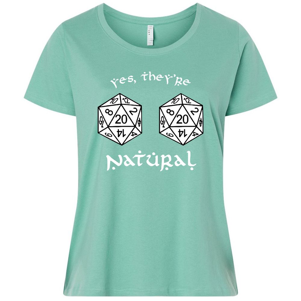 They Are Natural Ladies Curvy Jersey - Saltwater - 7