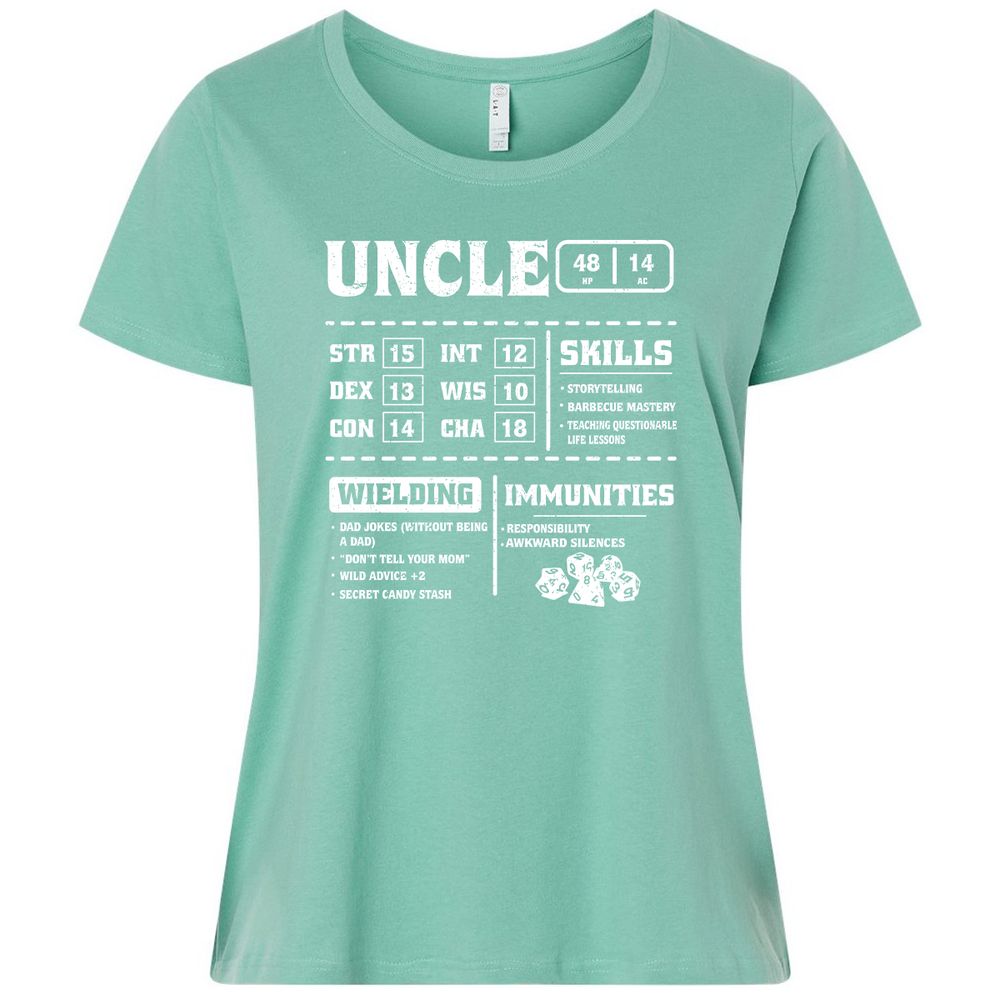 Uncle Stats Ladies Curvy Jersey - Saltwater - 7