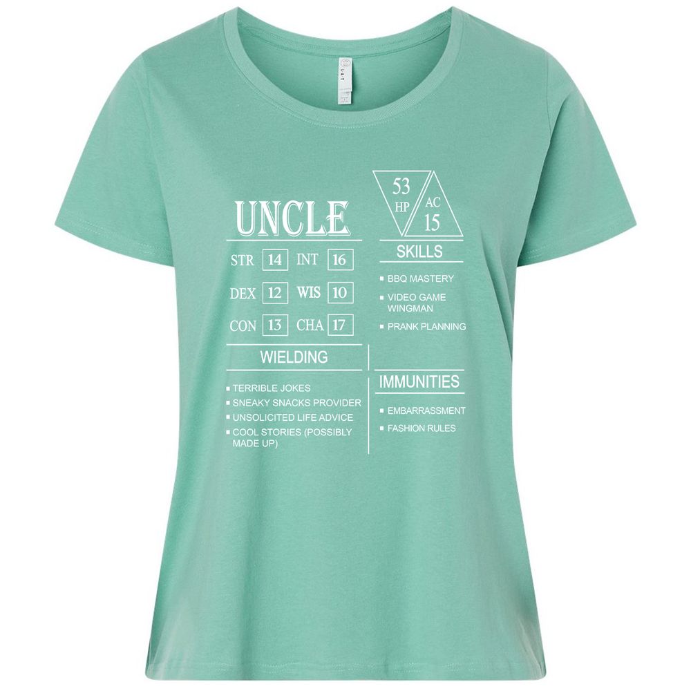 Uncle Stats Ladies Curvy Jersey - Saltwater - 7