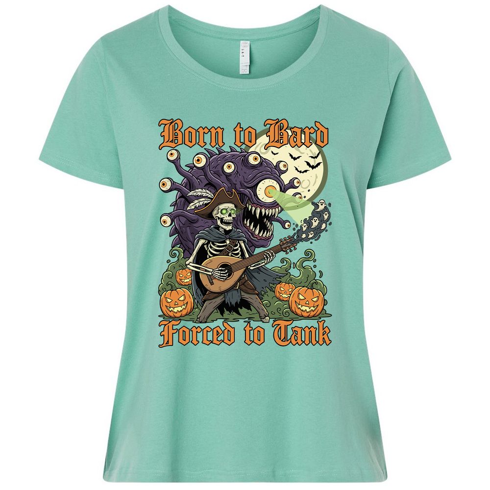 Born to Bard – Forced to Tank Ladies Curvy Jersey - Saltwater - 7