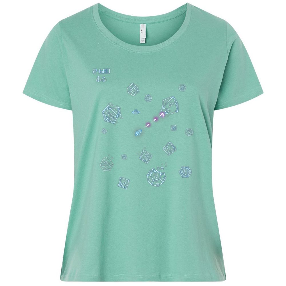 The Dices Game Ladies Curvy Jersey - Saltwater - 7