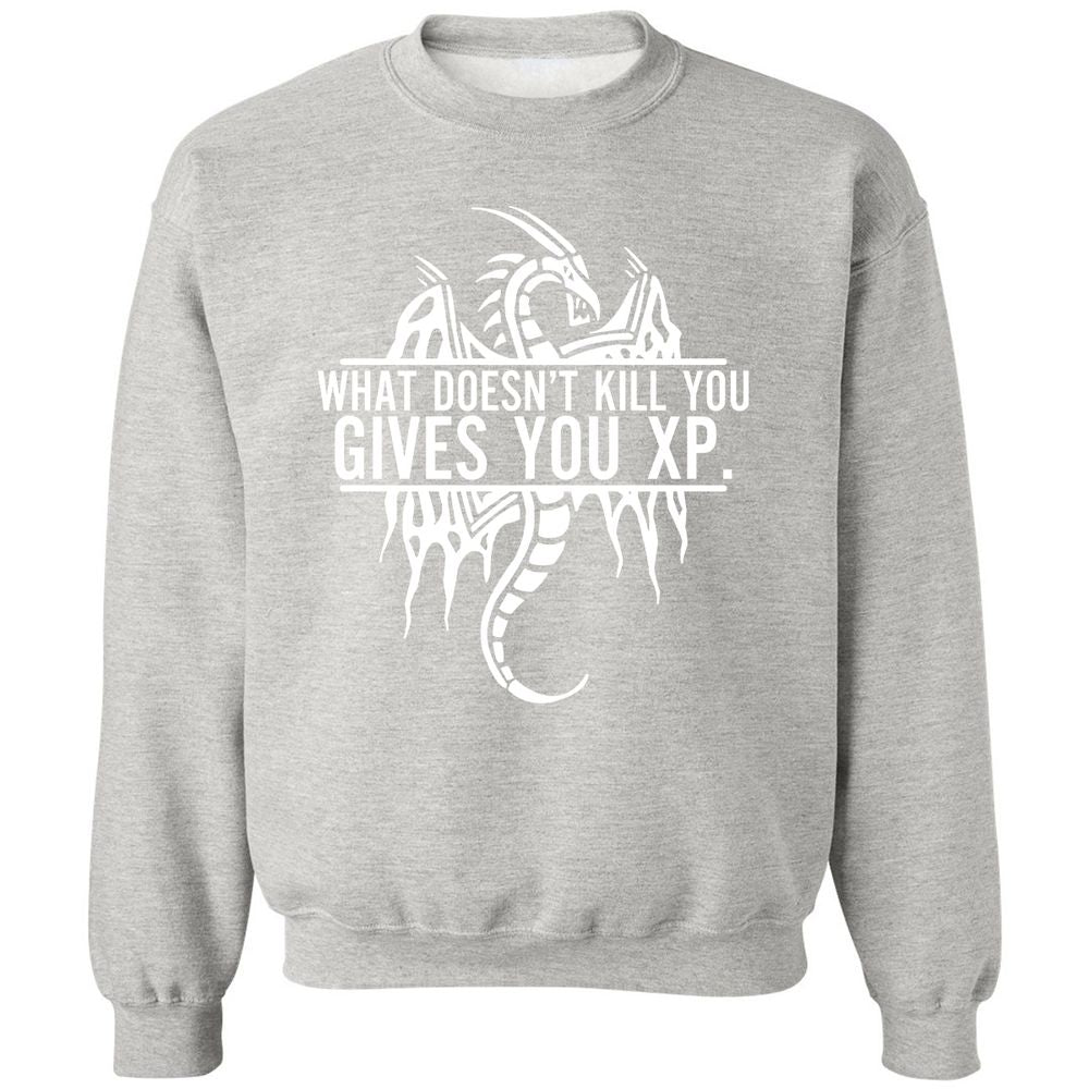 What Doesn't Kill You Classic Unisex Sweatshirt - Ash - 8