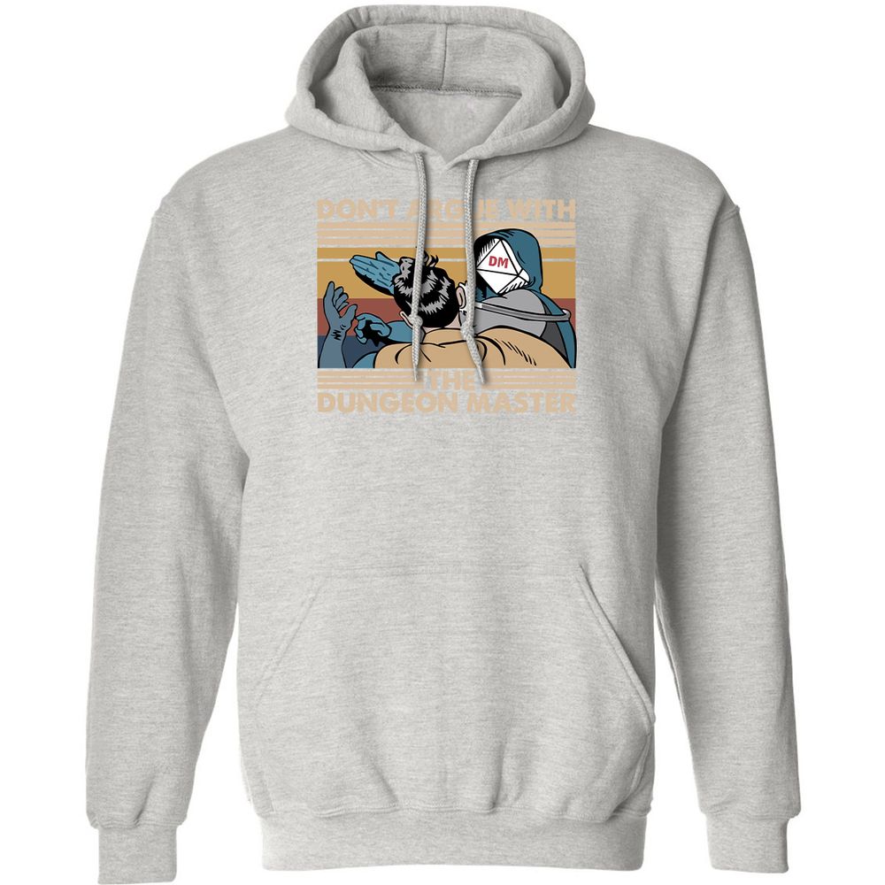 Don't Argue With The DM Classic Unisex Hoodie - Ash - 8