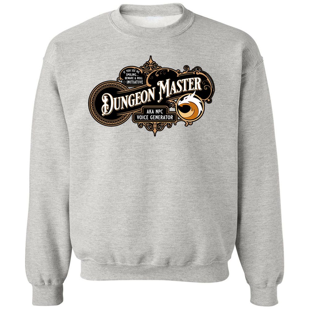 Dungeon Master Classic Unisex Sweatshirt - Ash - 8
