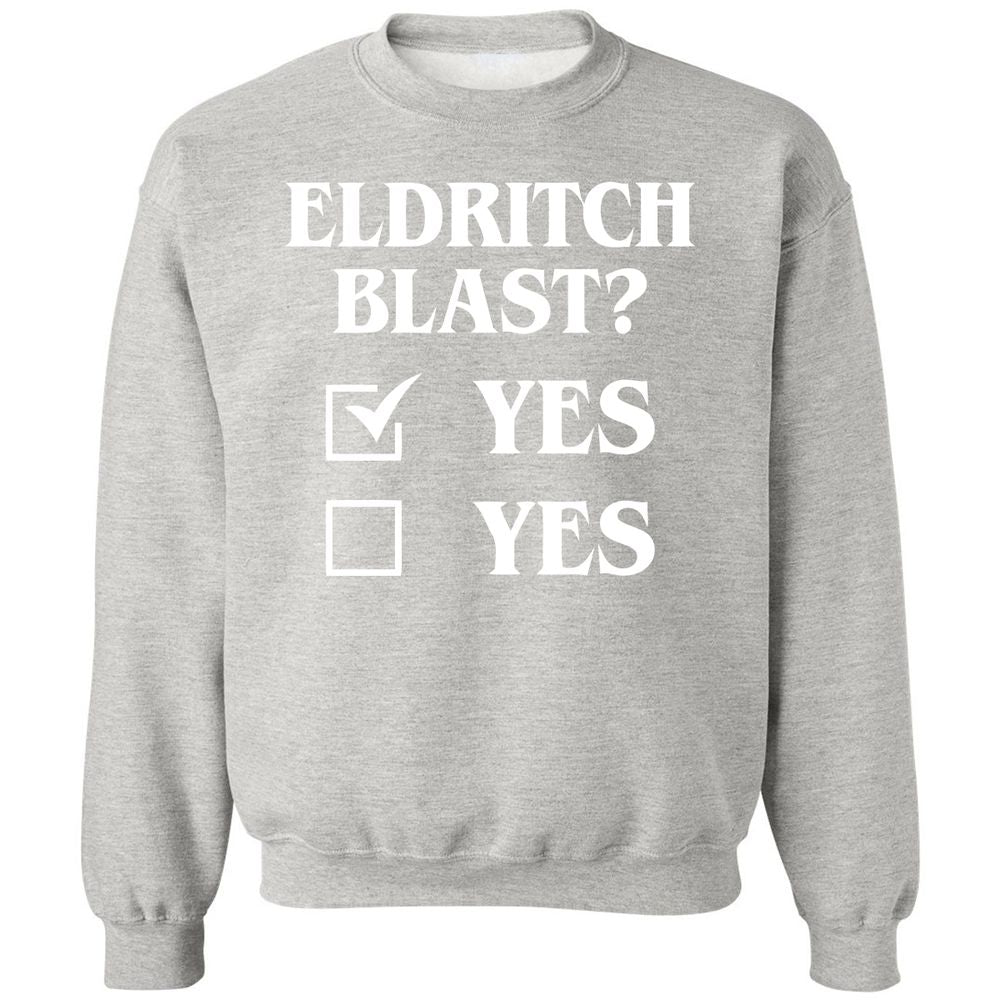 Eldritch Blast Yes Classic Unisex Sweatshirt - Ash - 8