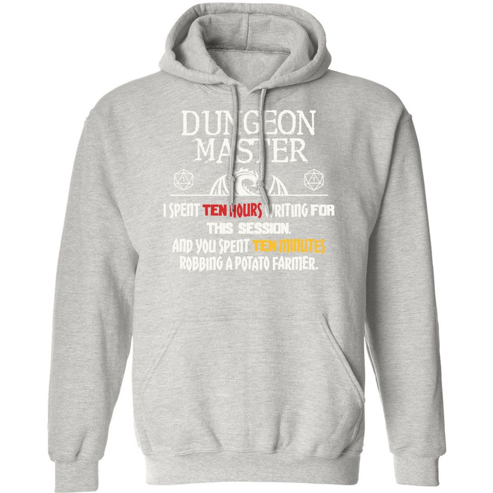 Dungeon Master Chaos Meme Classic Unisex Hoodie - Ash - 8
