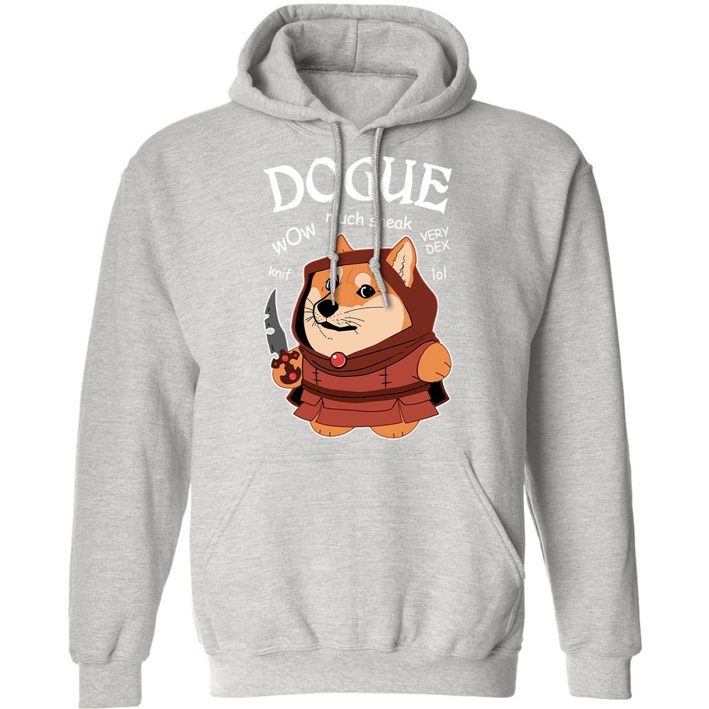 Dogue Class Classic Unisex Hoodie - Ash - 8