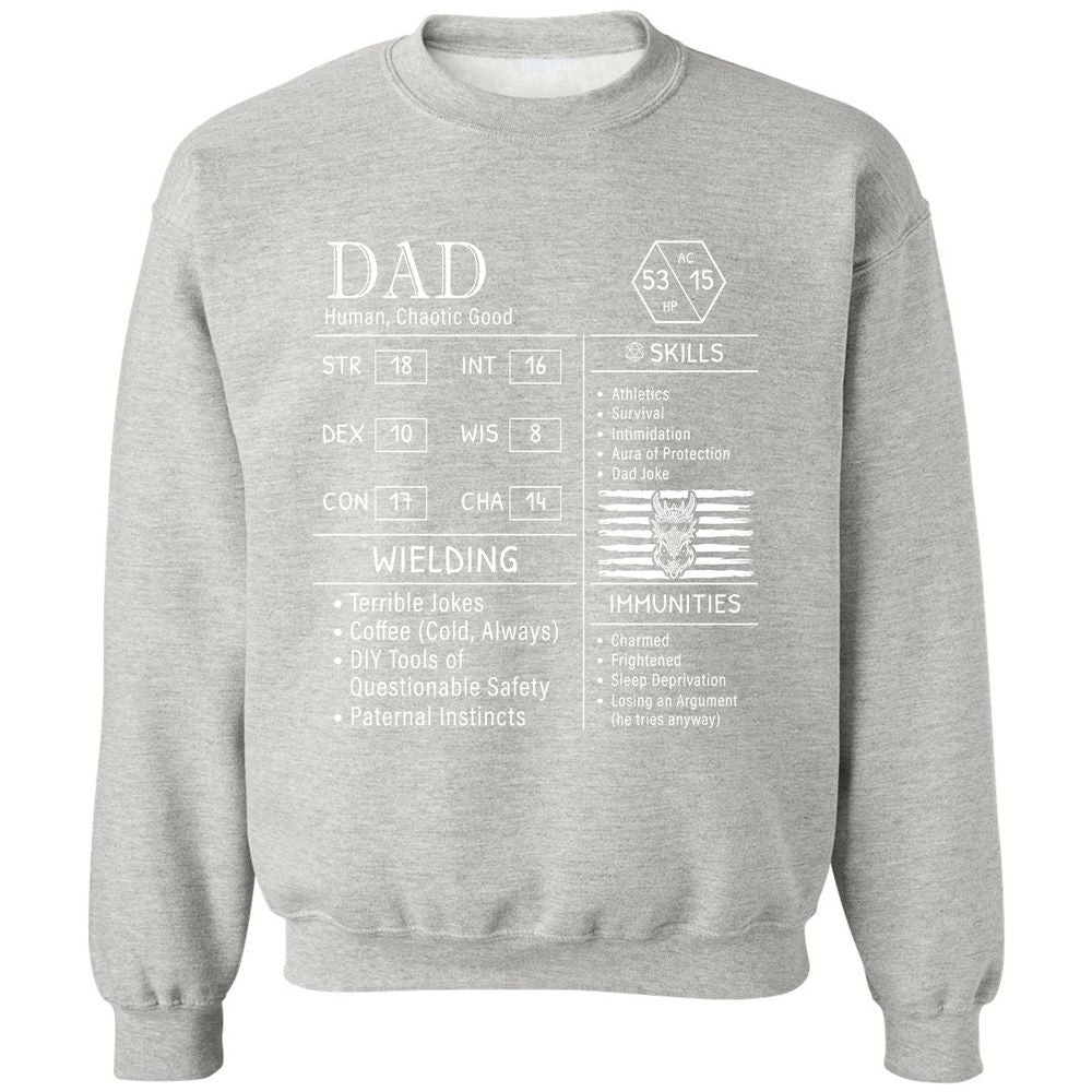 Dad Stats New - Ash - 8