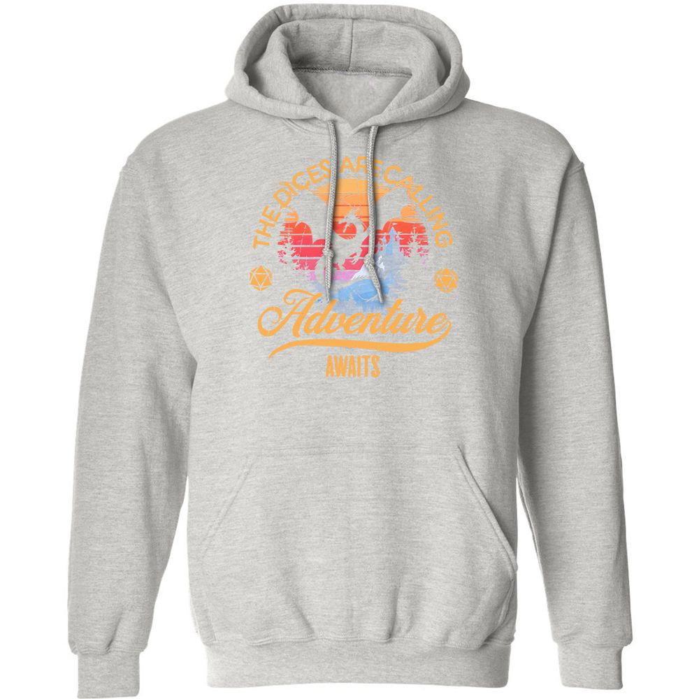 The Dices Are Calling Classic Unisex Hoodie - Ash - 8