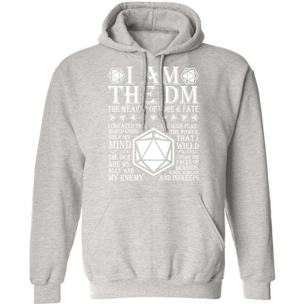I Am The DM The Weaver Of Lore And Fate Classic Unisex Hoodie - Ash - 8