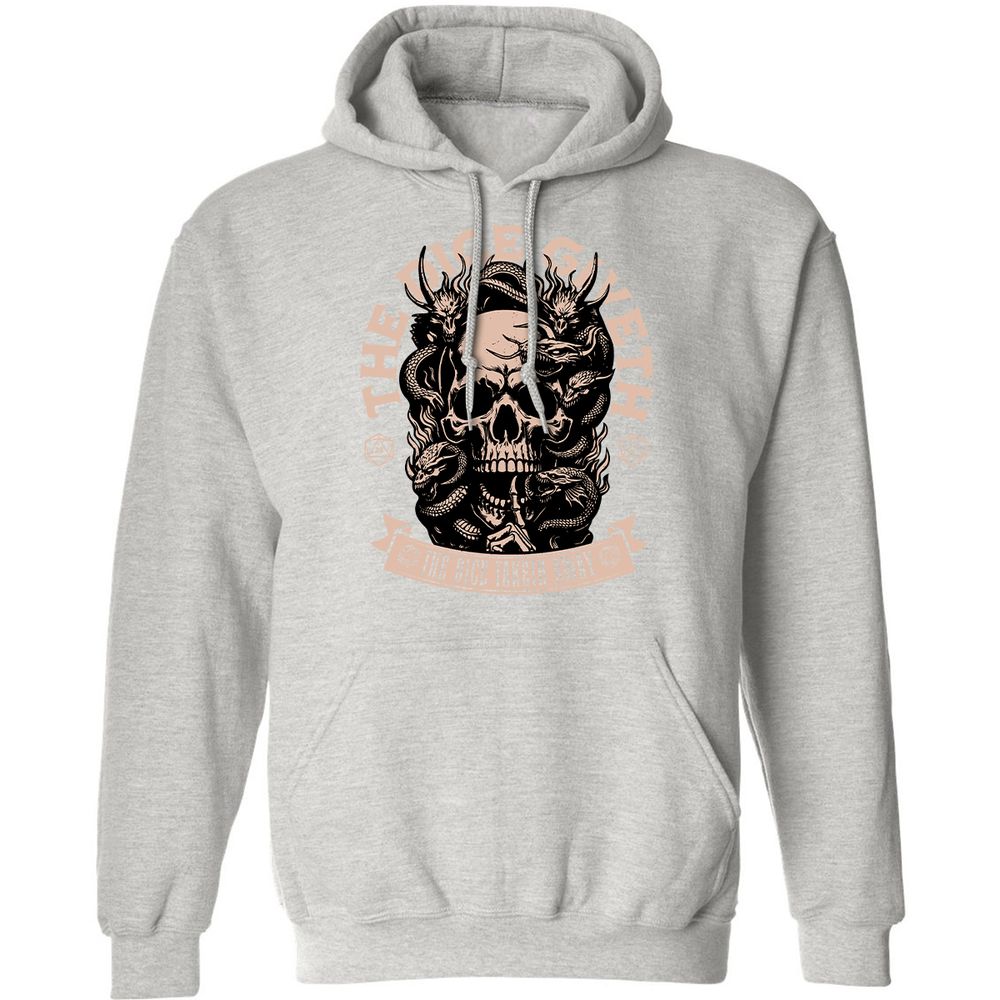 The Dice Giveth The Dice Taketh Away Classic Unisex Hoodie - Ash - 8