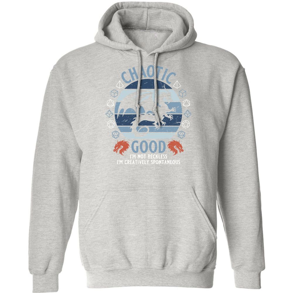 Chaotic Good 2 Classic Unisex Hoodie - Ash - 8