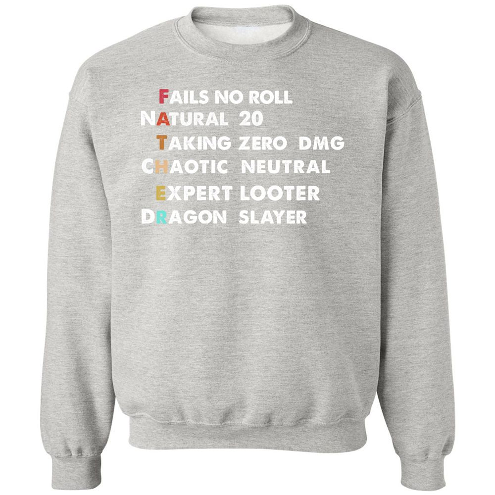 Father D&D Classic Unisex Sweatshirt - Ash - 8