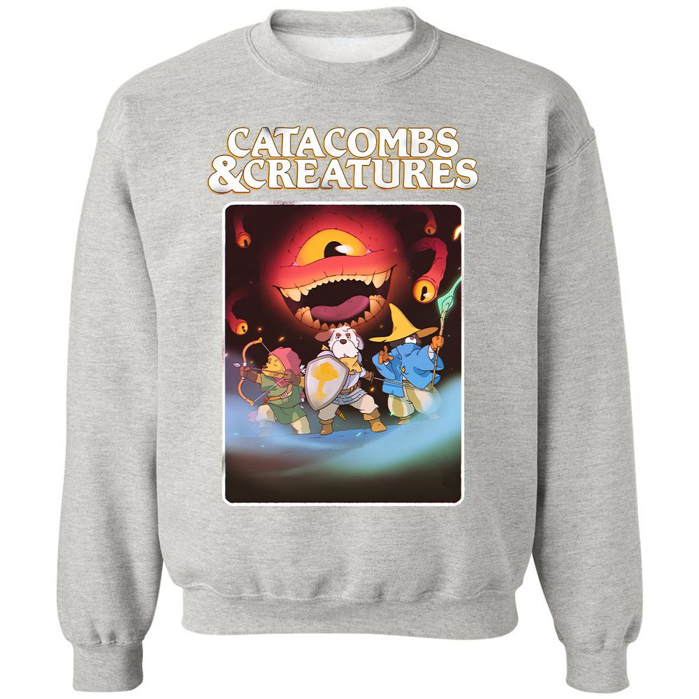 Catacombs & Creatures Classic Unisex Sweatshirt - Ash - 8