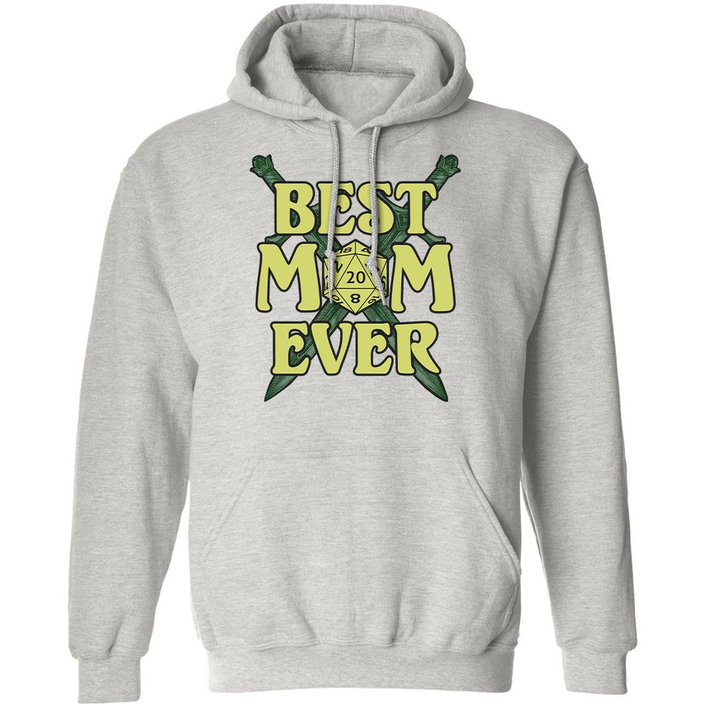 Best Mom Ever Classic Unisex Hoodie - Ash - 8
