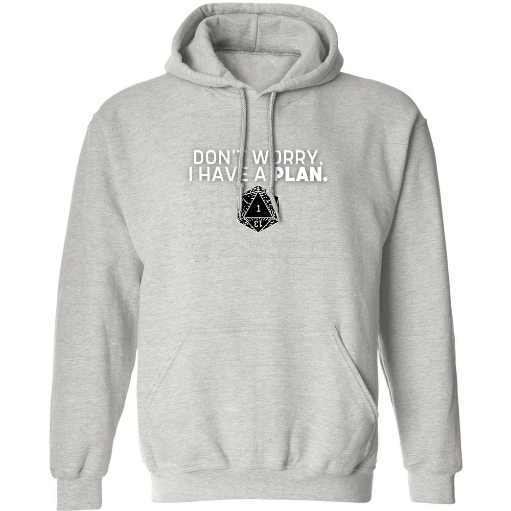 Don't Worry I Have A Plan Classic Unisex Hoodie - Ash - 8