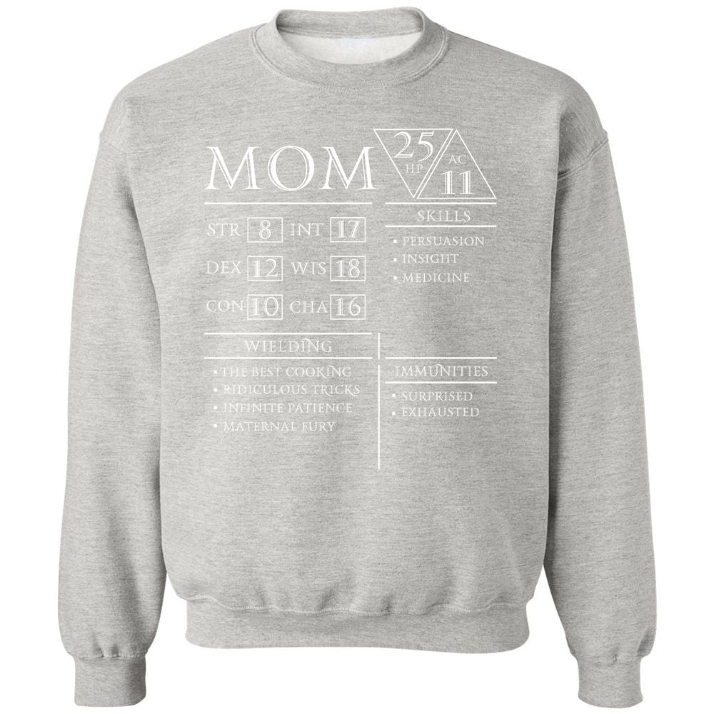 Mom Stats - Ash - 8