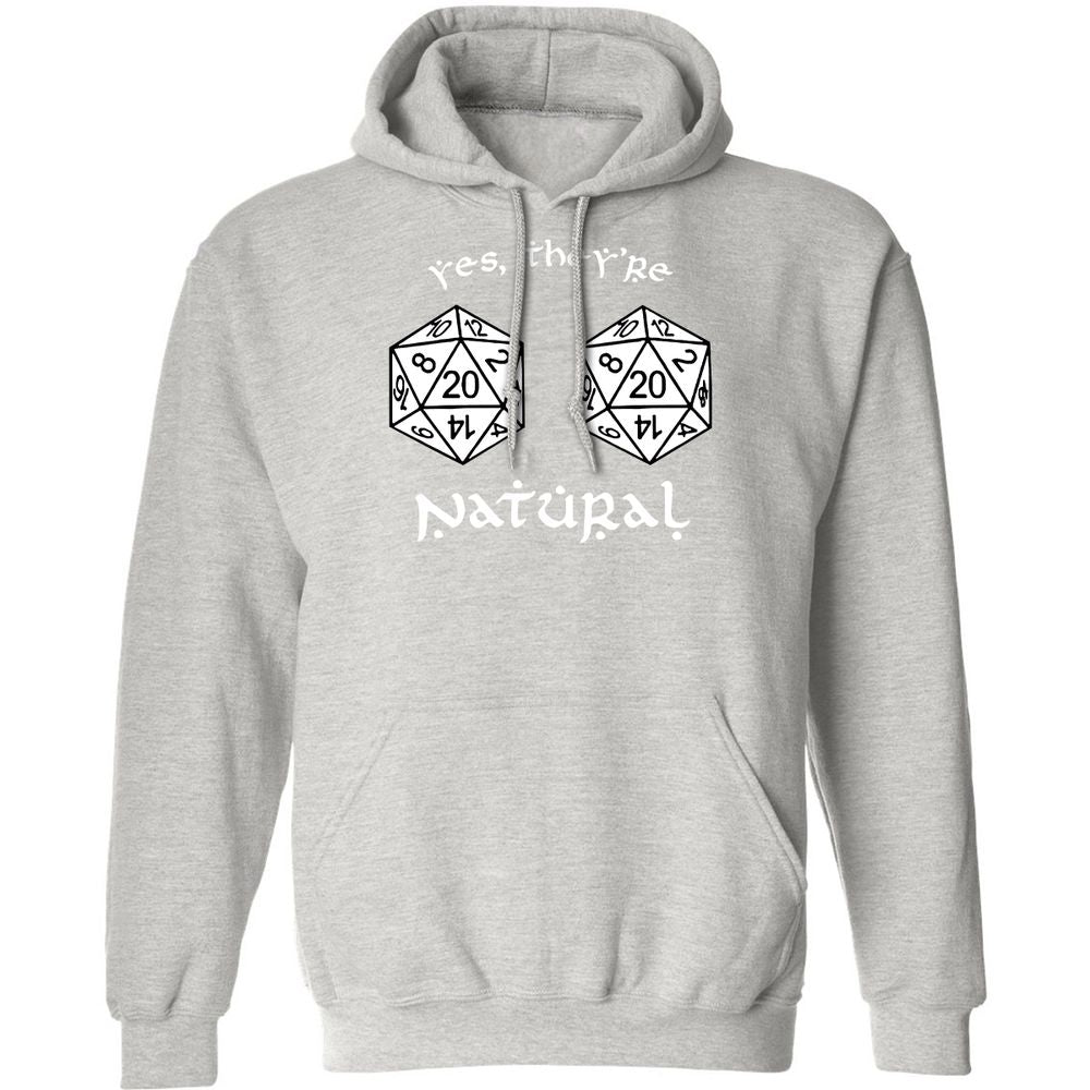 They Are Natural Classic Unisex Hoodie - Ash - 8