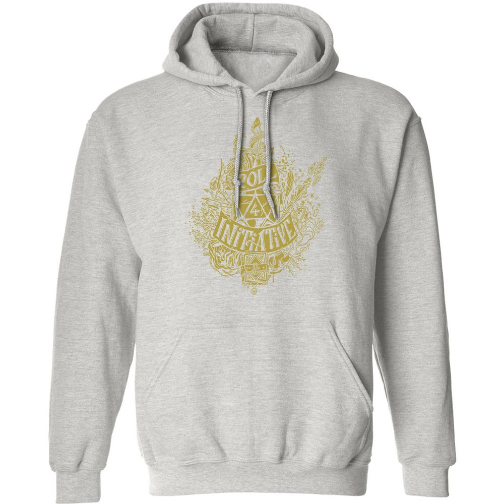 Roll Initiative Classic Unisex Hoodie - Ash - 8