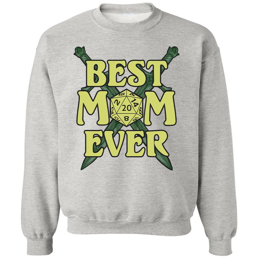 Best Mom Ever Classic Unisex Sweatshirt - Ash - 8