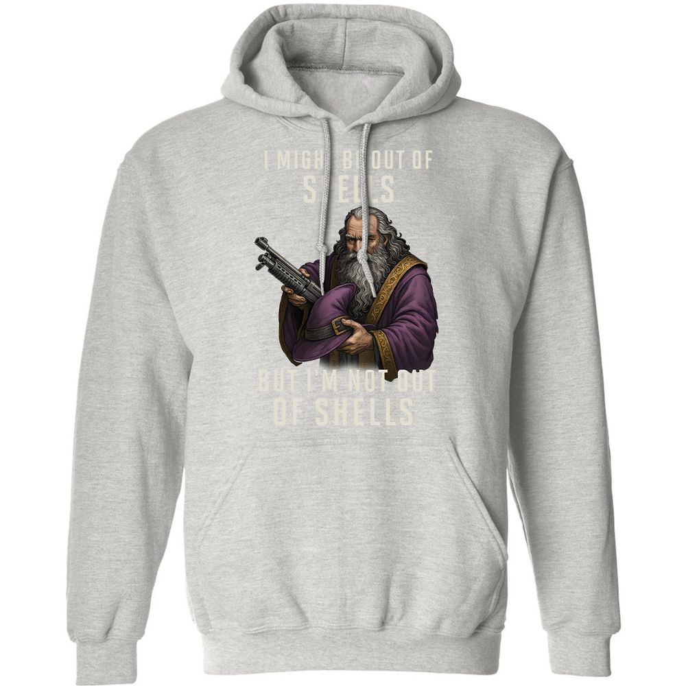 Not Out Of Shells Classic Unisex Hoodie - Ash - 8