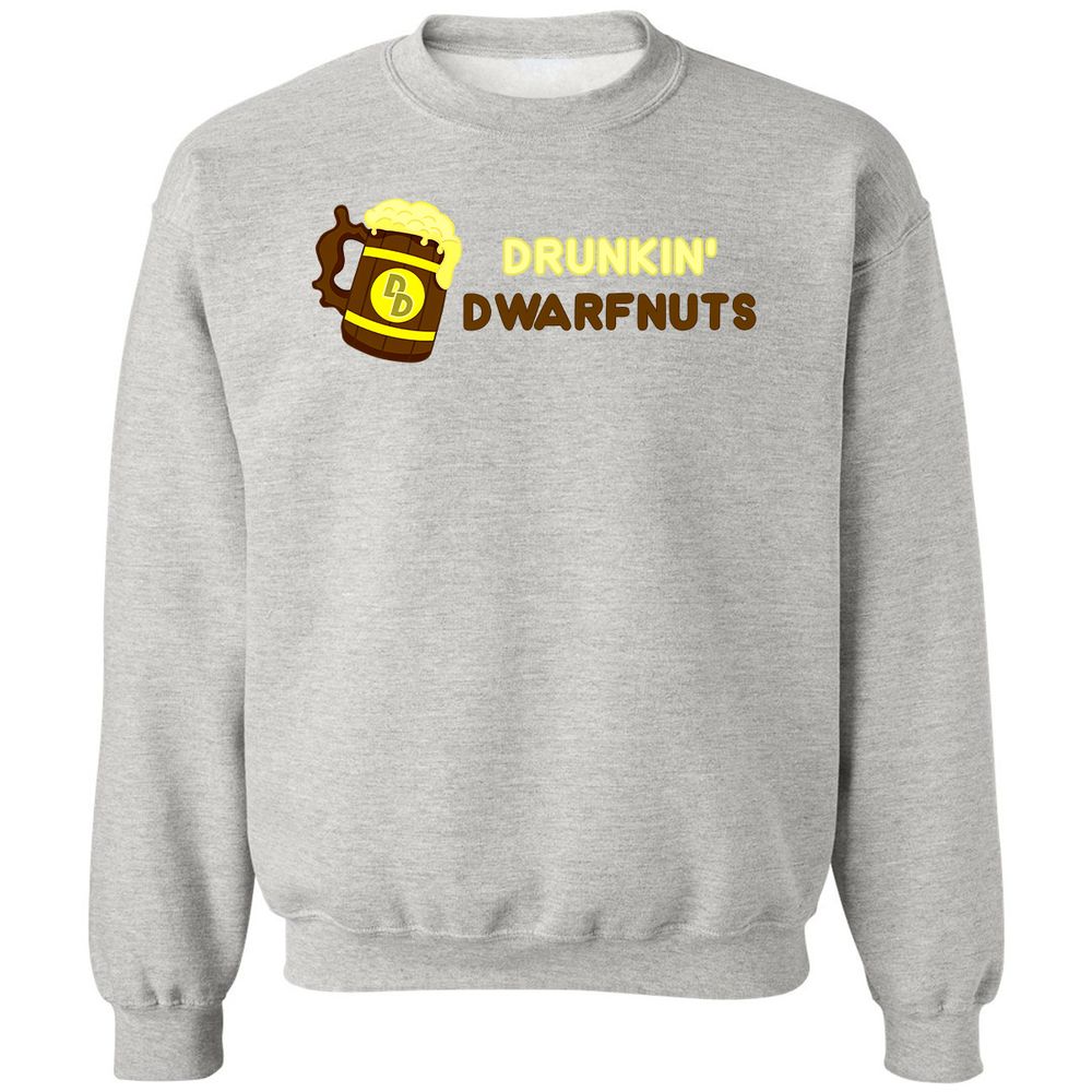 Drunkin' Dwartnuts Classic Unisex Sweatshirt - Ash - 8