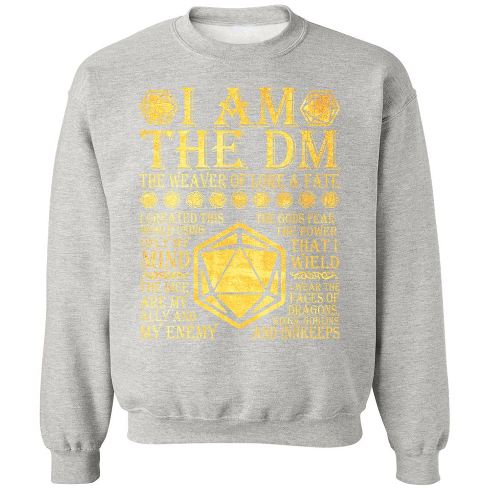 I Am The DM Classic Unisex Sweatshirt - Ash - 8