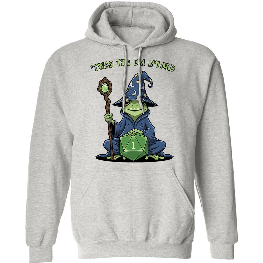 Twas the DM M’lord Classic Unisex Hoodie - Ash - 8