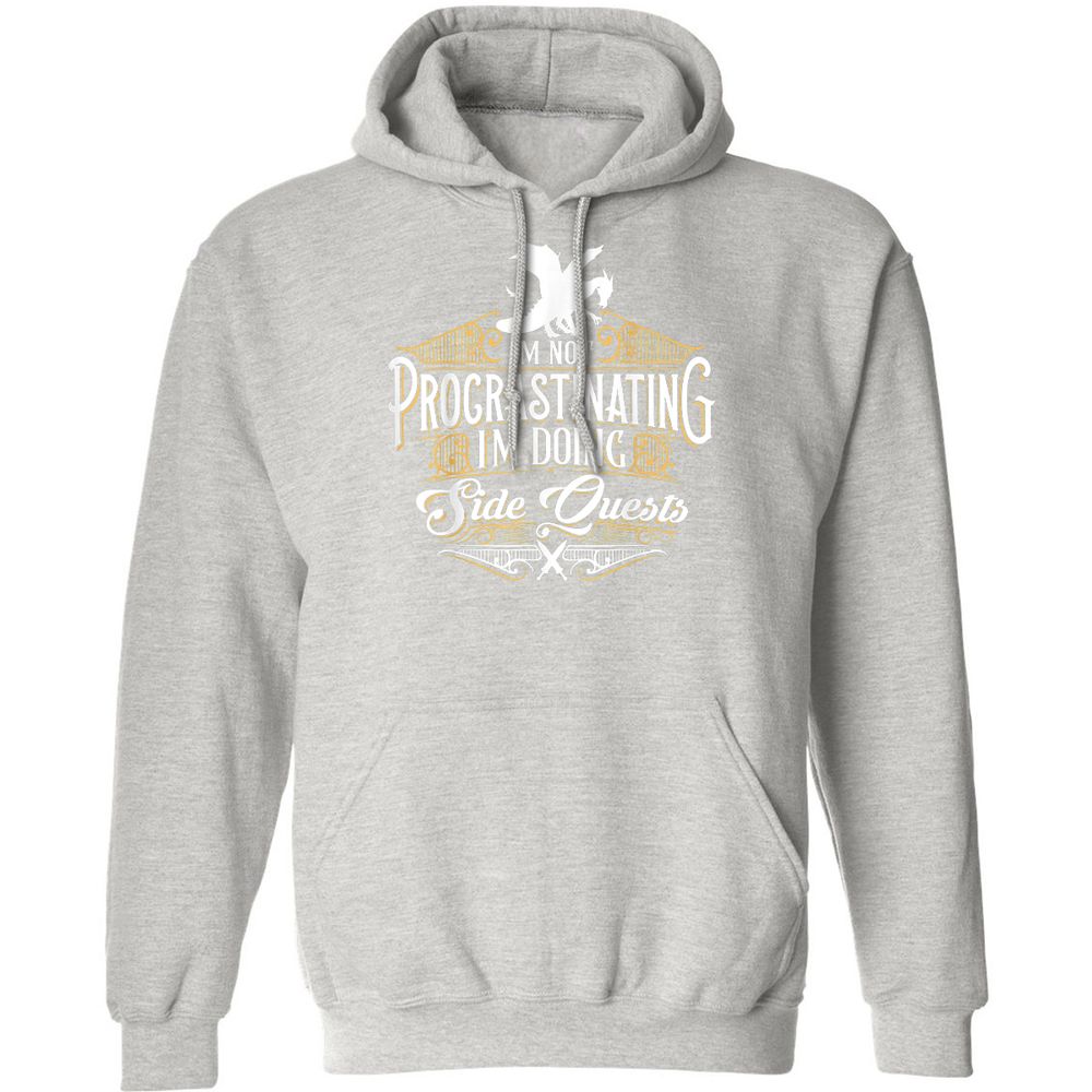 I'm Doing Side Quests Classic Unisex Hoodie - Ash - 8