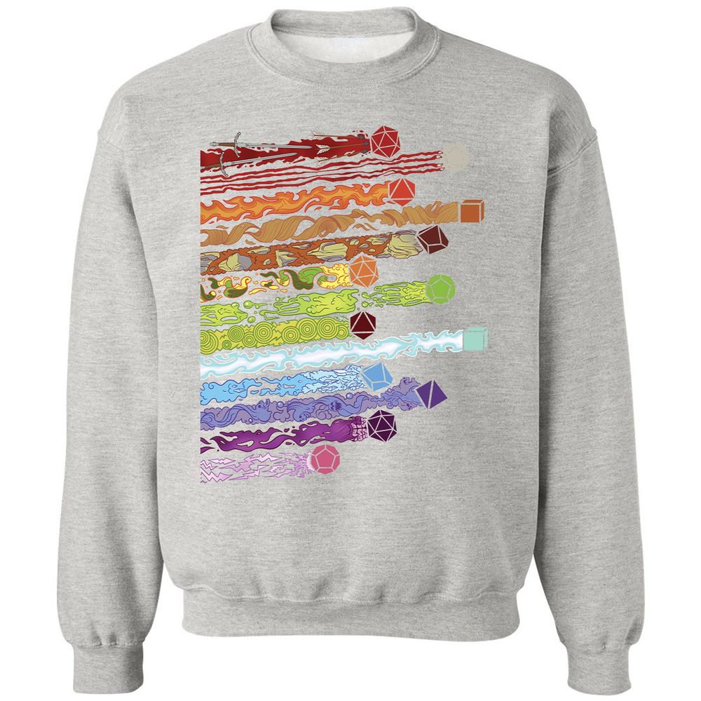 Damage Dices Classic Unisex Sweatshirt - Ash - 8