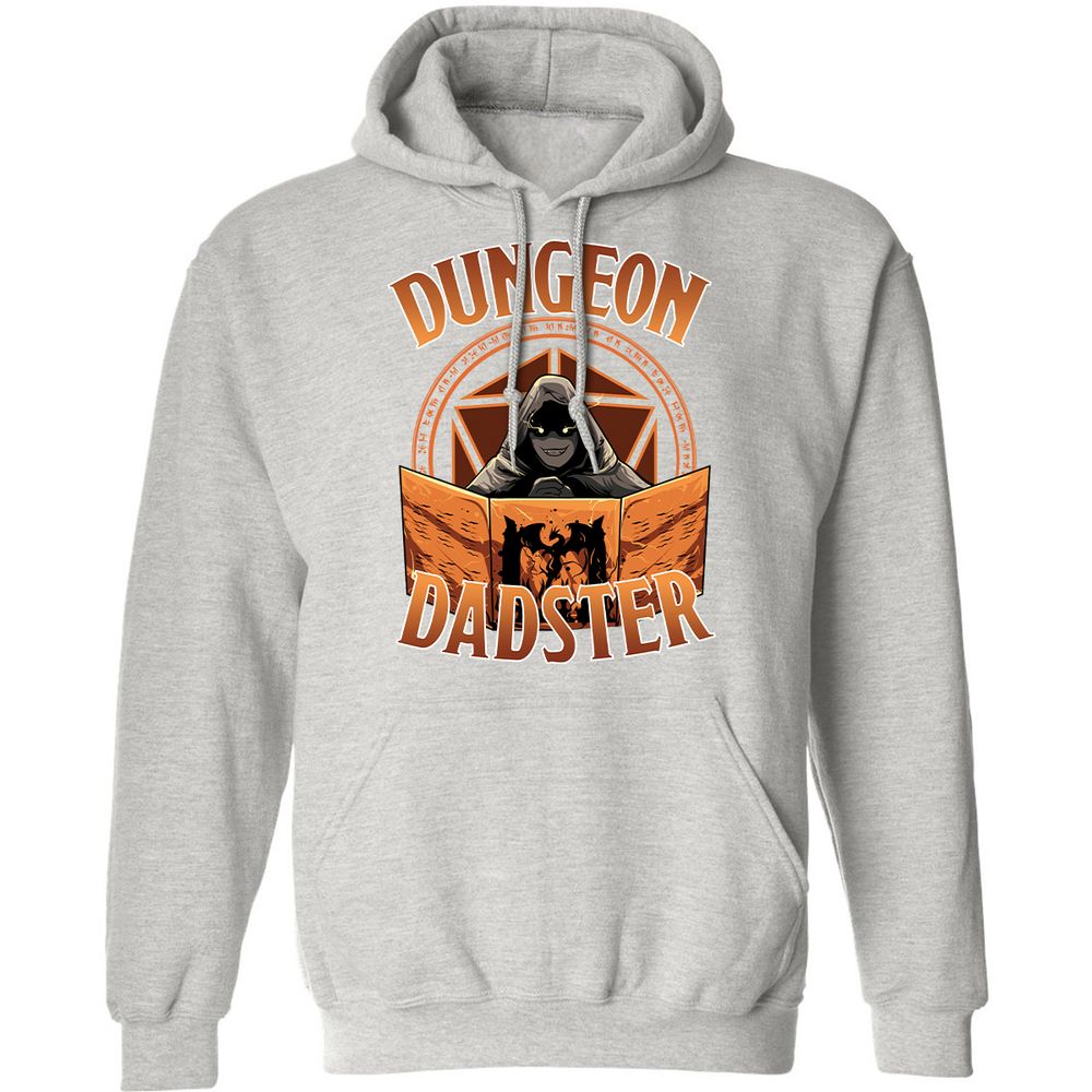 Dungeon Dadster Classic Unisex Hoodie - Ash - 8