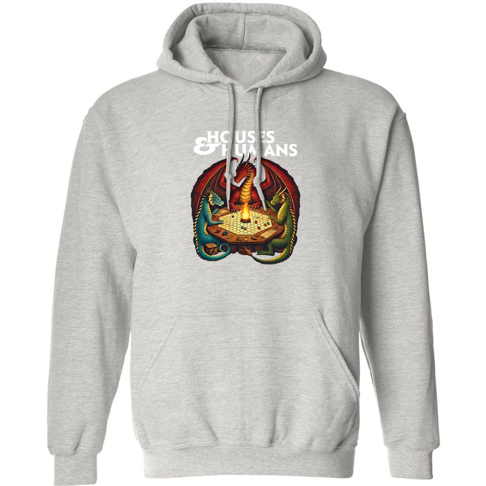 Houses & Humans Classic Unisex Hoodie - Ash - 8