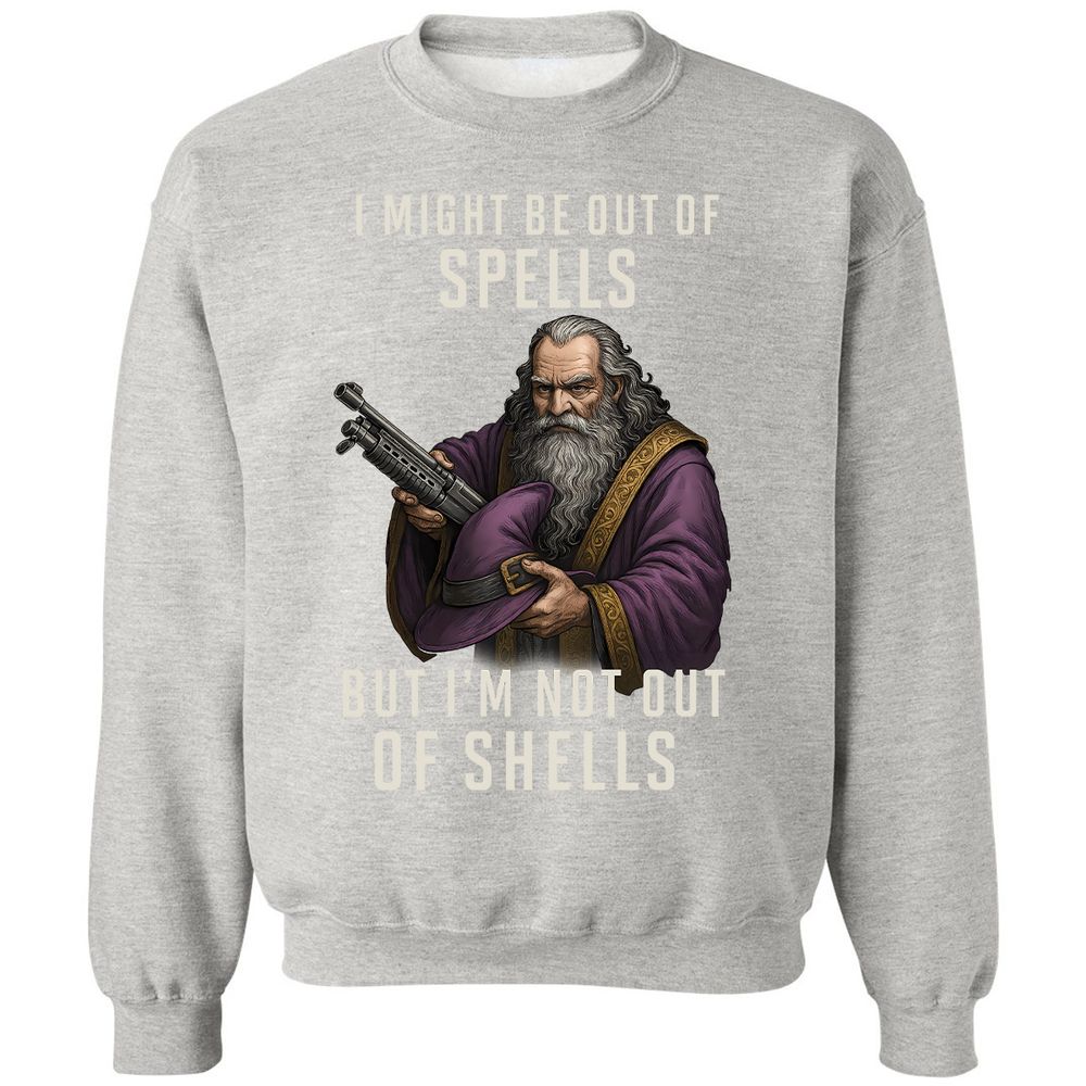 Not Out Of Shells Classic Unisex Sweatshirt - Ash - 8