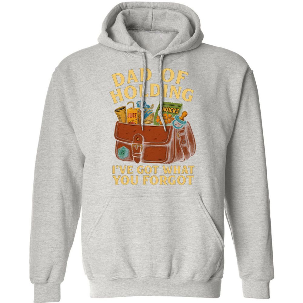 Dad Of Holding Classic Unisex Hoodie - Ash - 8