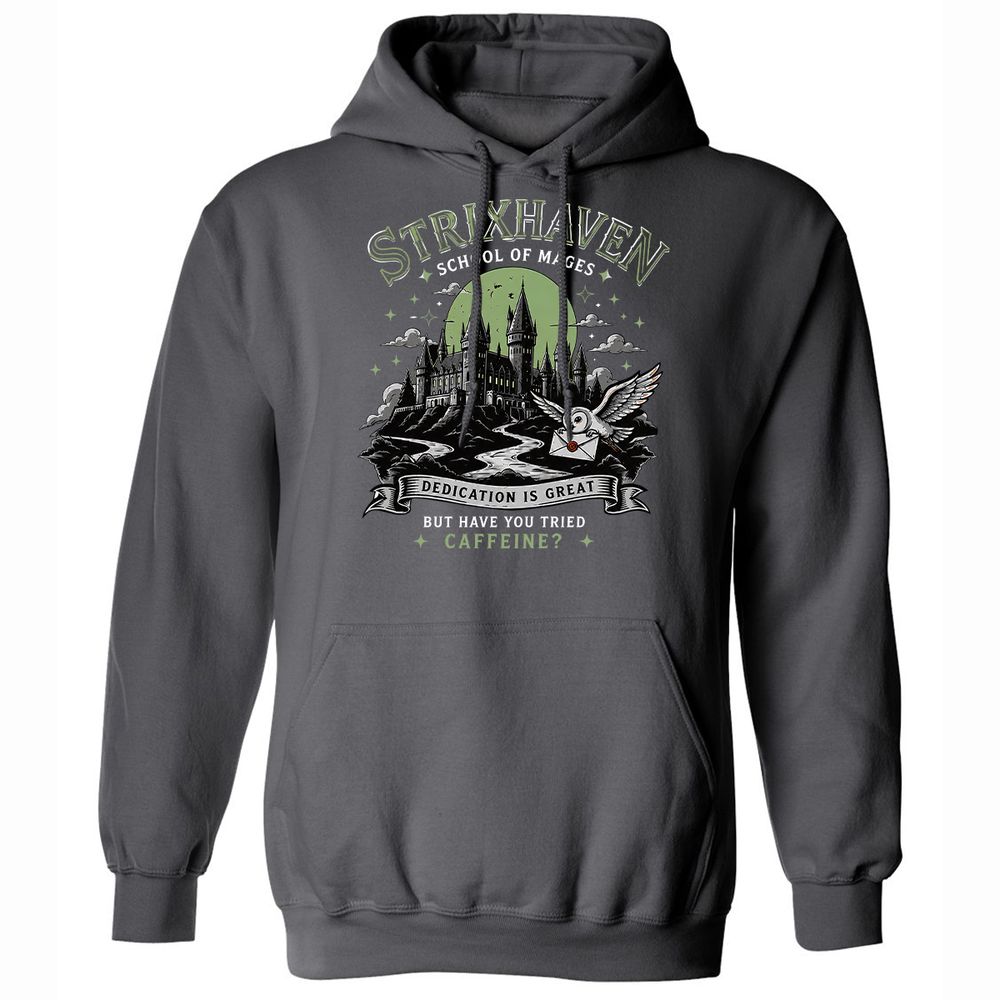 Strixhaven - School Of Mages Classic Unisex Hoodie - Charcoal - 8
