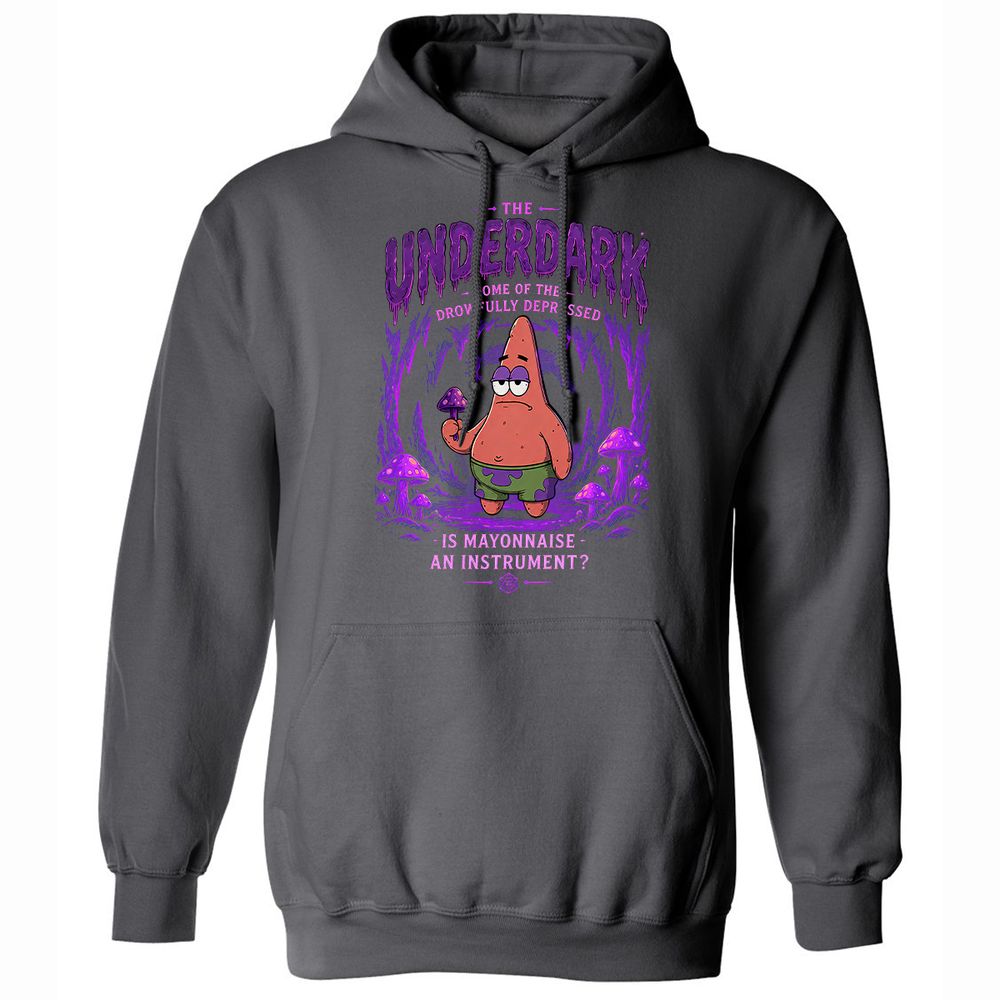 The Underdark Classic Unisex Hoodie - Charcoal - 8