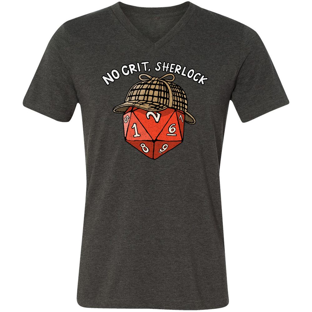 No Crit Sherlock - Dark Grey Heather - 8