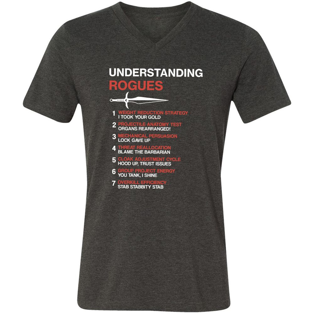 Understanding Rogues - Dark Grey Heather - 8