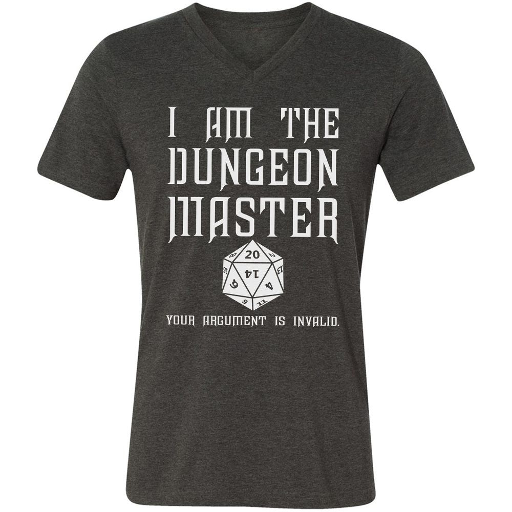 I Am The Dungeon Master - Dark Grey Heather - 8