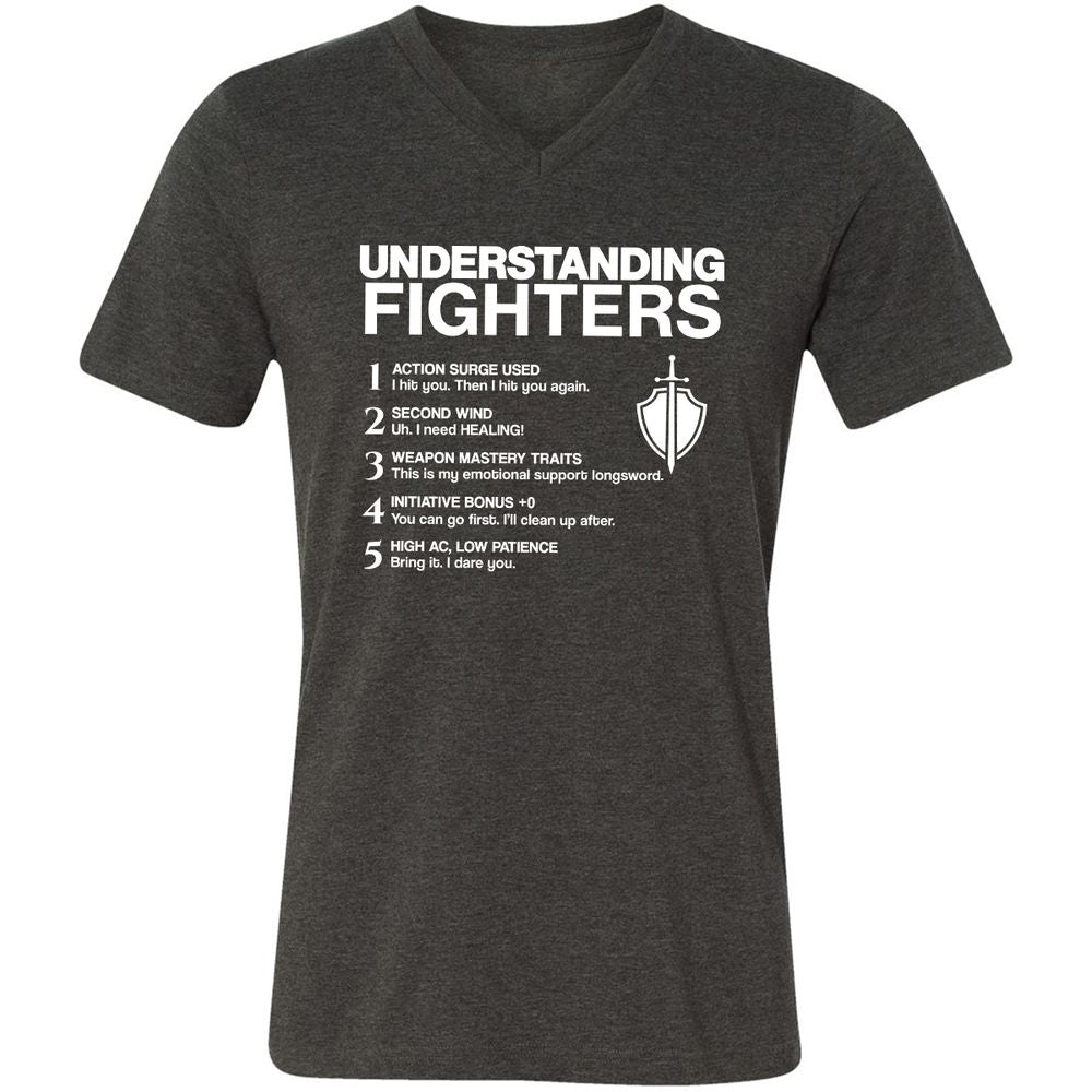 Understanding Fighters - Dark Grey Heather - 8