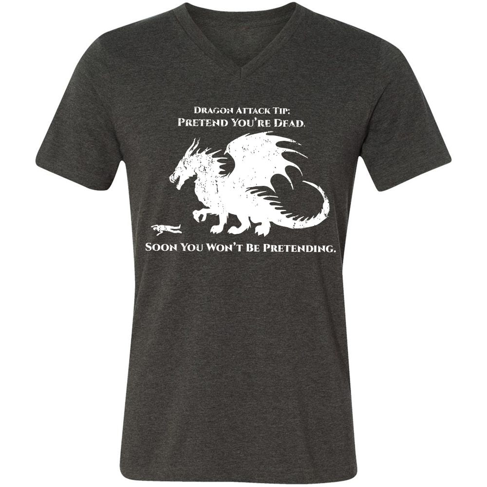 Dragon Attack Tip - Dark Grey Heather - 8