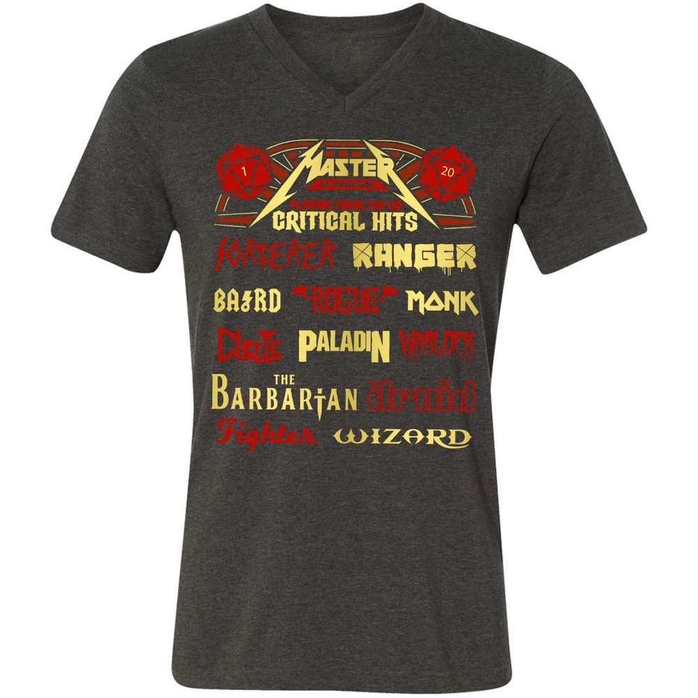 Master of Dungeons Festival – Critical Hits RPG2 - Dark Grey Heather - 8