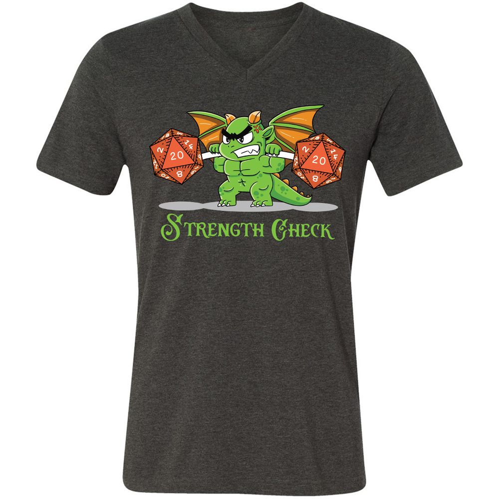 Strength check - Dark Grey Heather - 8